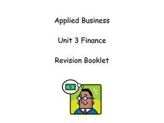 Applied Business Finance Revision Booklet