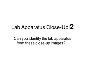 Lab Apparatus Close Up