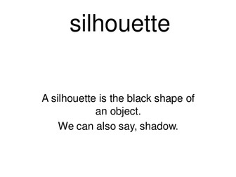 Silhouette powerpoint
