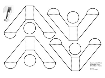 Assemble your own lunar Lander