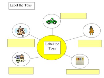 Label the Toys