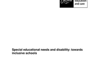 Towards inclusive schools