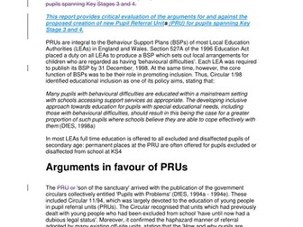 PRU'S are they good or bad?