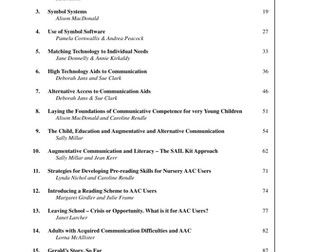 Augmentative communication in practice