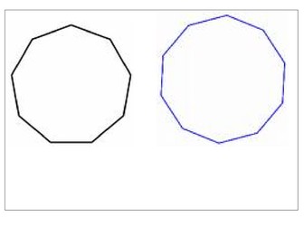 KS2 (7-11 yrs) - finding line symmetry in polygons