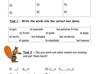 Spanish Food & Opinions- La Comida