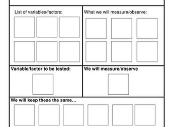 Year 5 and Year 6 science plan food chains