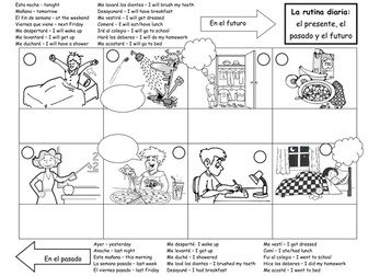 Spanish Daily Routine - La rutina diaira