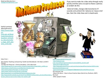 Assessment/ plenary and starter generator