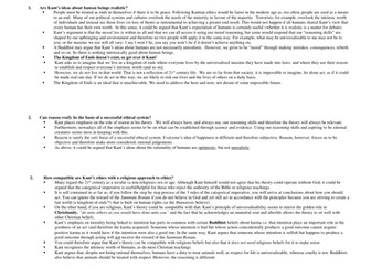 Resources on Kant for A level RS/Philosophy