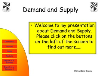 Demand and Supply