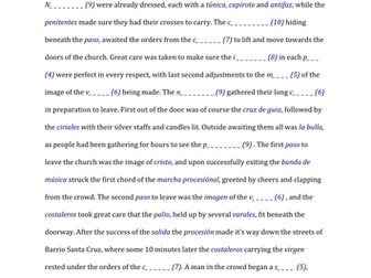 Spanish Easter - La Semana Santa