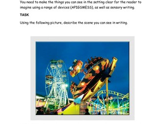 Descriptive Writing, Paper 1