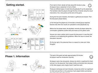 Stem cell research 'play decide' discussion game