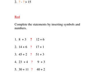 Greater than Less than