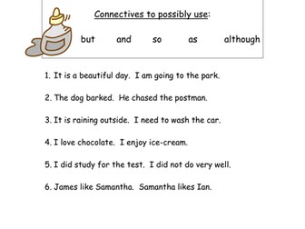 Joining Simple Sentences using connectives