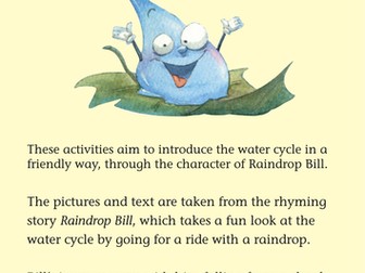 Raindrop Bill - a fun look at the water cycle