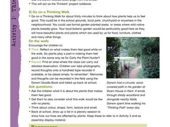 Thinking Walk for 7-8 year-olds