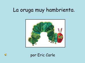 Hungry Caterpillar Spanish story