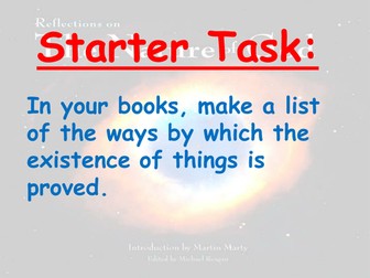 NATURE OF GOD powerpoint