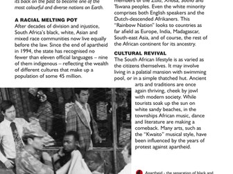 South Africa background