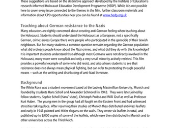 Teachers TV: Lesson Starters - The Holocaust