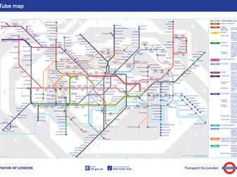 KS3 Functional Maths Task - The London Underground