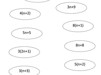 Expanding Brackets Odd One Out