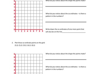 Investigating Co-ordinates