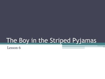 The Boy in the Striped Pyjamas Resources