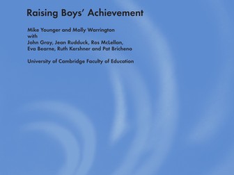 Teachers TV: Raising Boys' Achievement - Part 2