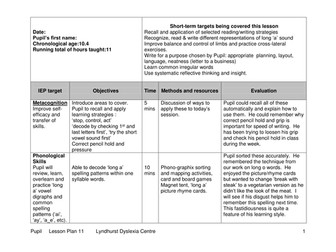 Reading and writing strategies