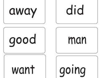 High Frequency Words (1-300)