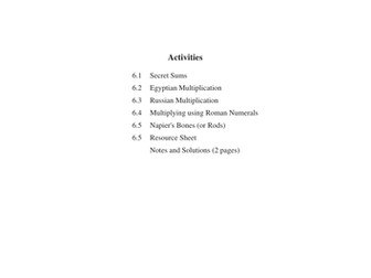 Multiplication of Decimals (MEP – Year 7 – Unit 6)