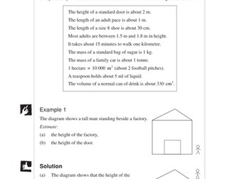 KS3 Units of Measurement (MEP – Year 8 – Unit 17)