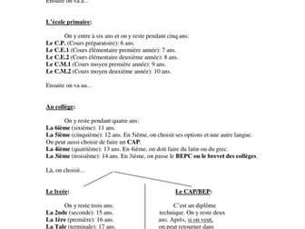 French School System