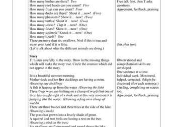 Counting to 6, lesson 4