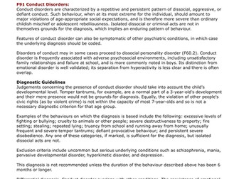 ADHD Linked Disorders - Conduct Disorder
