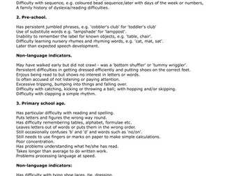 ADHD Linked Disorders - Dyslexia