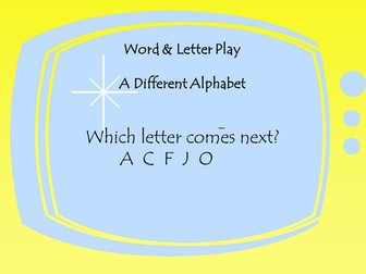 Fun Word Riddle Starters KS3