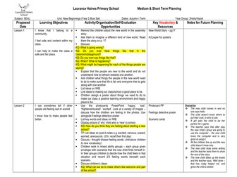 Year 2 SEAL New beginnings