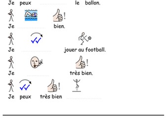 Widgit- French: hobbies