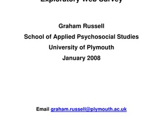 Student Social Anxiety: an exploratory web survey