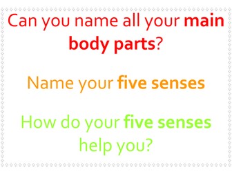 Ourselves - Key Questions for display board