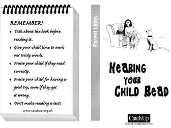 Hearing your child read