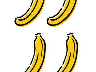 5 Bananas Counting Rhyme
