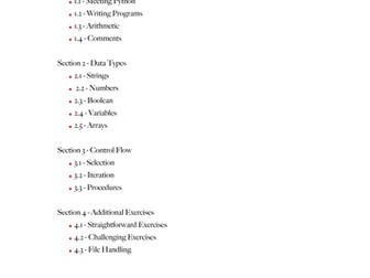 Introduction to Python - A Textbook for GCSE