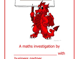 Maths Investigation for welsh schools