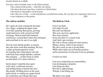 WJEC GCSE English Lit 2010 - Unseen Poetry 15