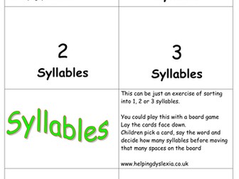 Syllables